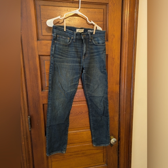 Madewell Mens Athletic Slim Jeans Dark Wash 31x30